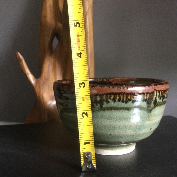 Studio Pottery Drip Glaze Bowl or Trinket Dish - Picture 8 of 8